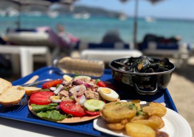 Lunch at the beach